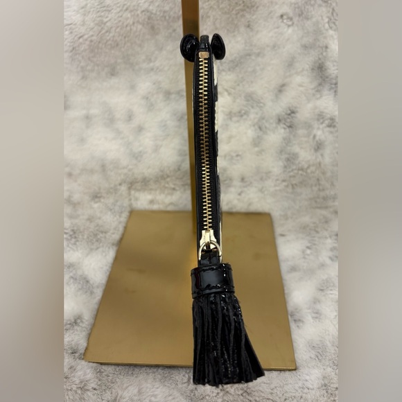 Kate Spade ♠️ Zebra Coin pouch with Metal zipper. Collector Rare patent leather - Picture 3 of 4